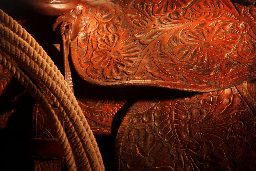 leather fragrance blend hand tooled authentic