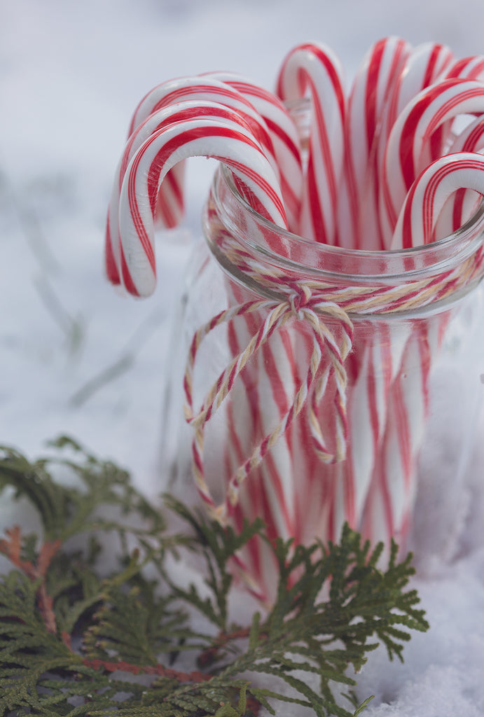 Candy Cane strong peppermint powdered vanilla