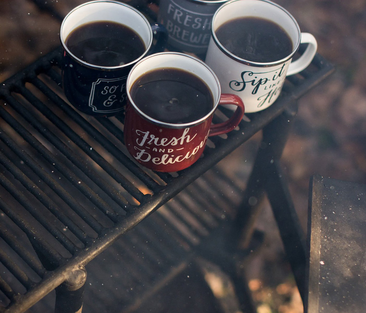 campfire coffee strong warm