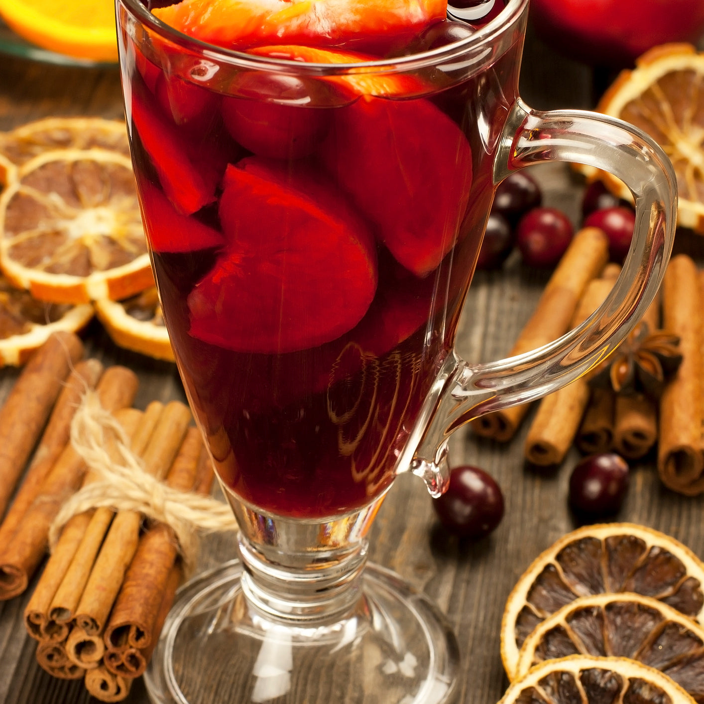 spiced mandarin, pomander, clooves, orange