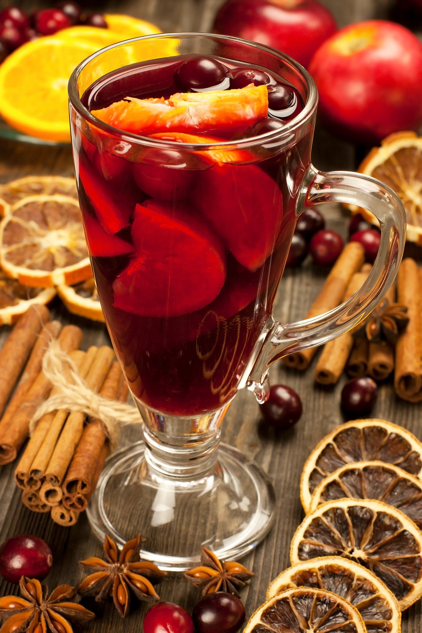 spiced mandarin, pomander, clooves, orange