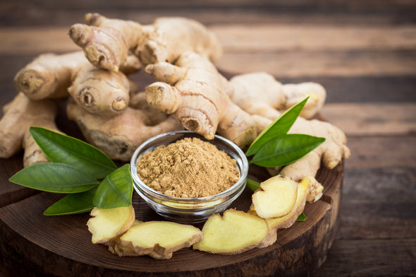 ginger root strong spicy herbal tropical